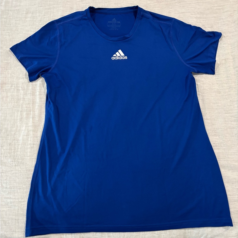 Adidas Creator Tee in Vibrant Blue